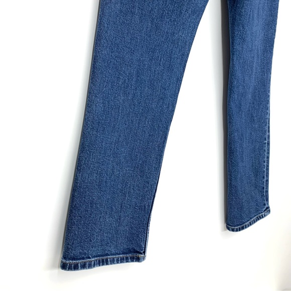 Banana Republic High Rise Straight Jeans Classic Style Medium Wash Size 28 - Picture 9 of 16